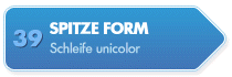 6000439 Schleife spitze Form Rein Seide dunkelblau